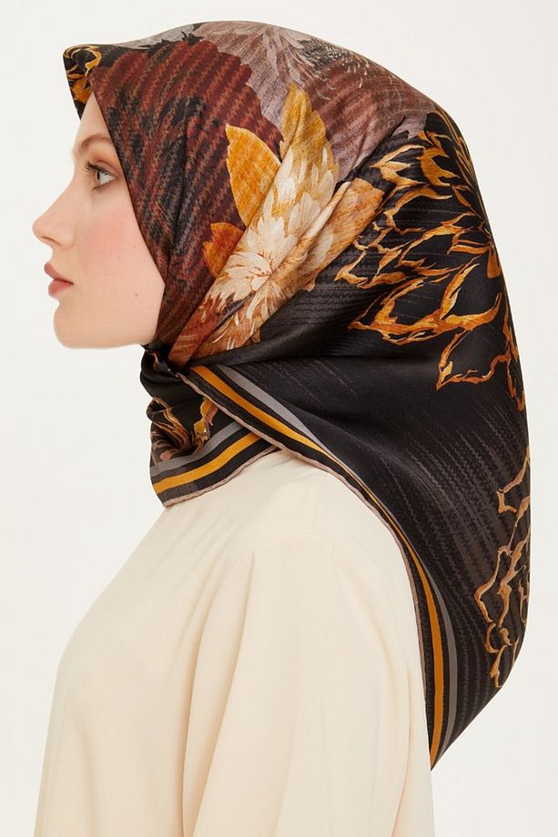 İpek Twill Eşarp 9220D-02 - 3