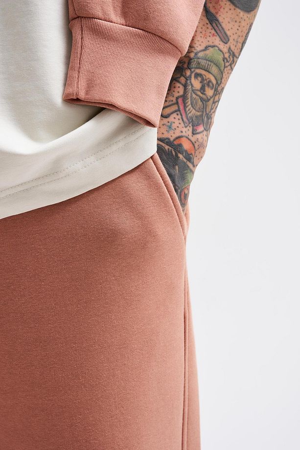 Erkek Baggy Oversize Bakır Eşofman Altı - 4