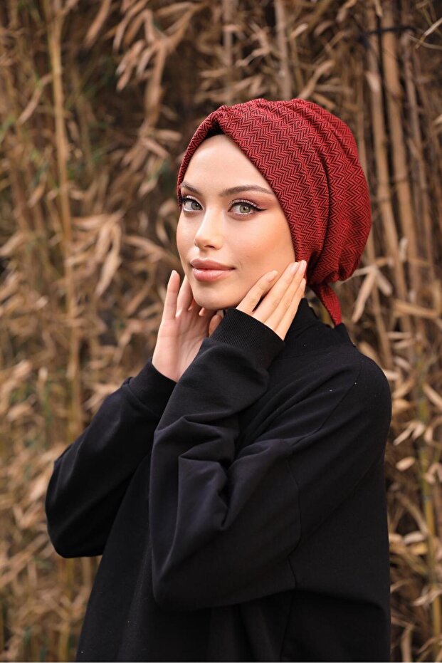 بونيه شتوي برباط - 3