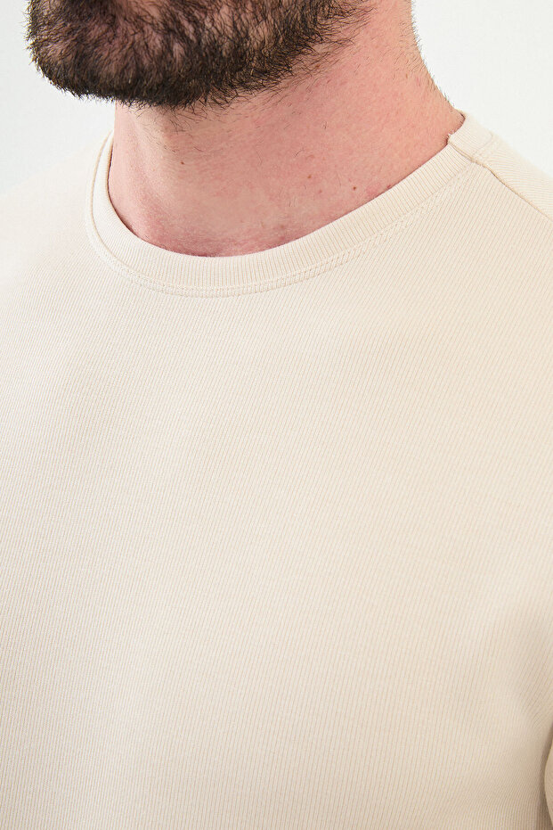 طاقم الرقبة بتمشيط القطن - 2