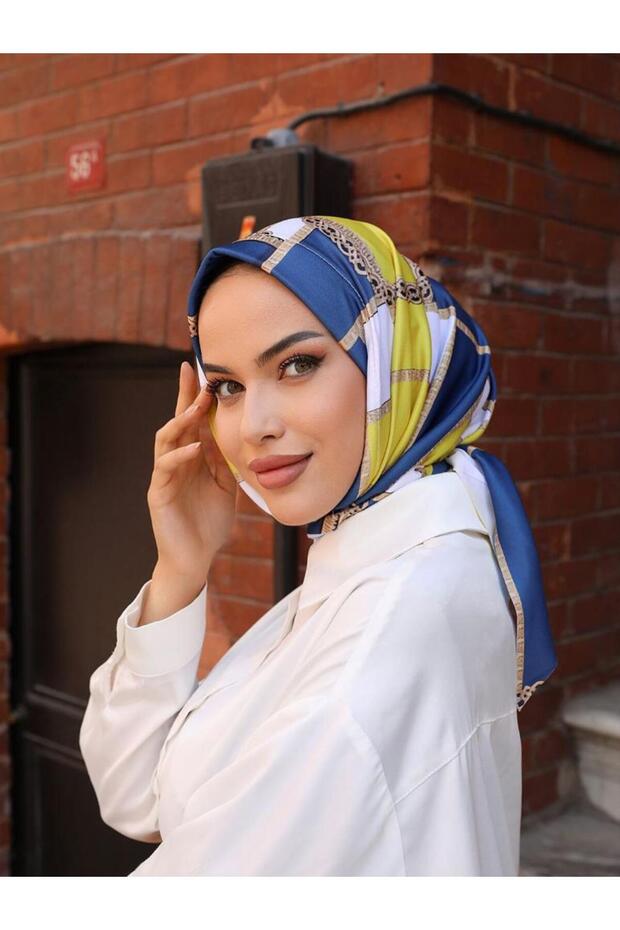 Şal eşarfă cu model - 1