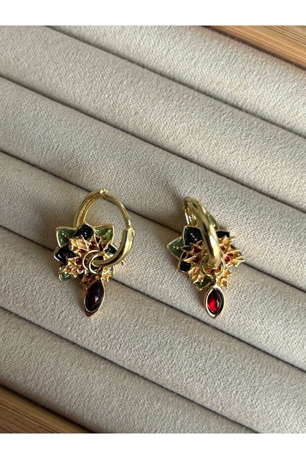 Sallantılı Etnik Küpe - 2