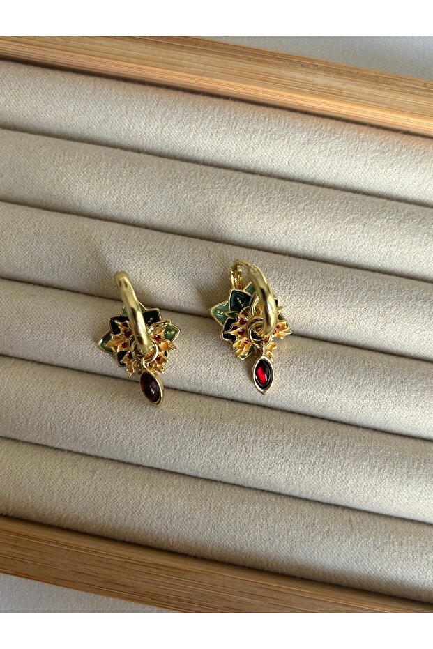 Sallantılı Etnik Küpe - 1