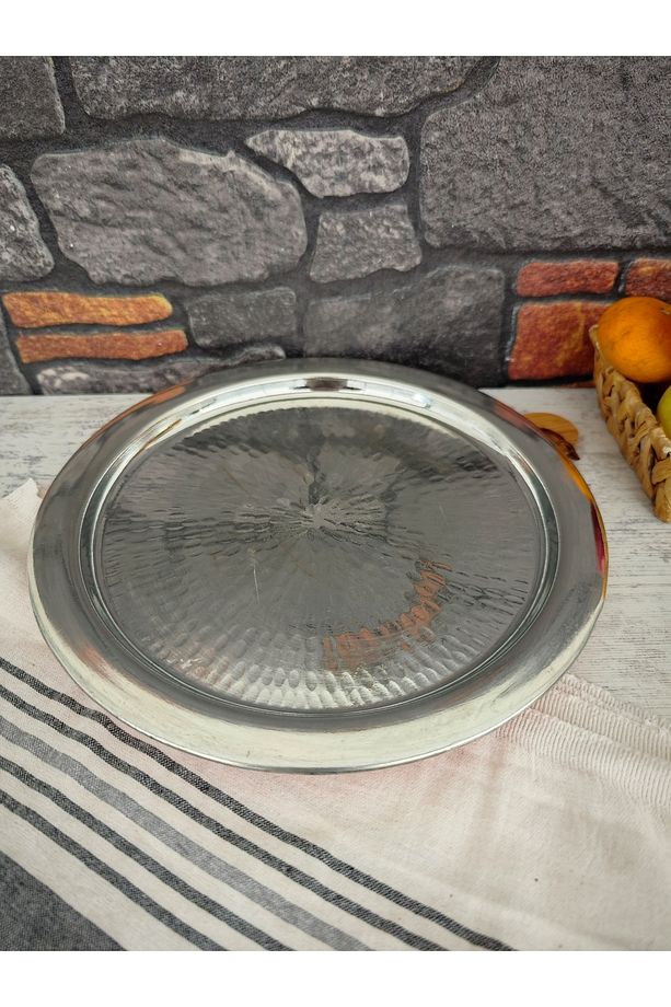 Künefe Tabağı, Künefe Tepsisi Bakır 32 Cm - 3