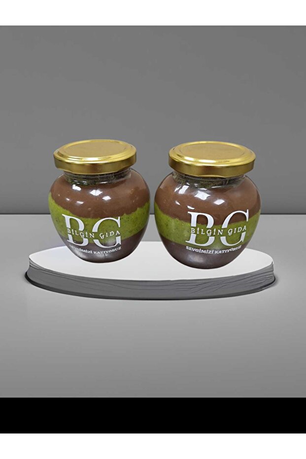 BİLGİN 2'li Kavanoz Dubai Çikolatası 225 gr
