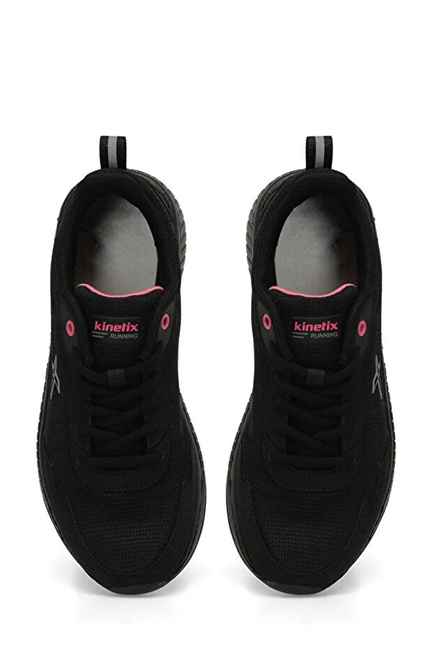 NANCY TX W 4FX Bağcıklı Hafif Taban Kadın Sneaker SİYAH FUŞYA - 2