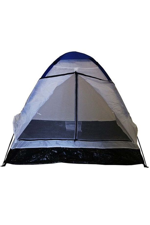 2 Kişilik Çadır 200X150X110 Tek Kat Beyaz Çadır - 1