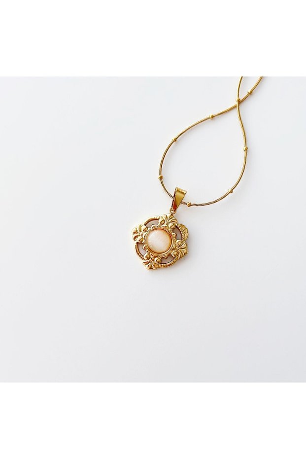 Queen Caramel Steel Necklace | Steel Necklace