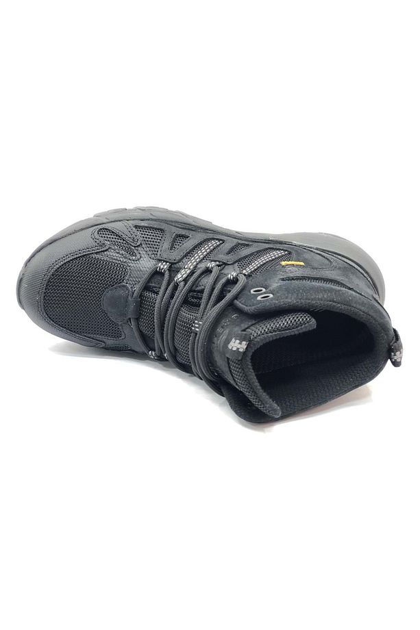 17705 gr Su Geçirmez Sympatex Sneaker Deri Unisex Bot Siyah - 4