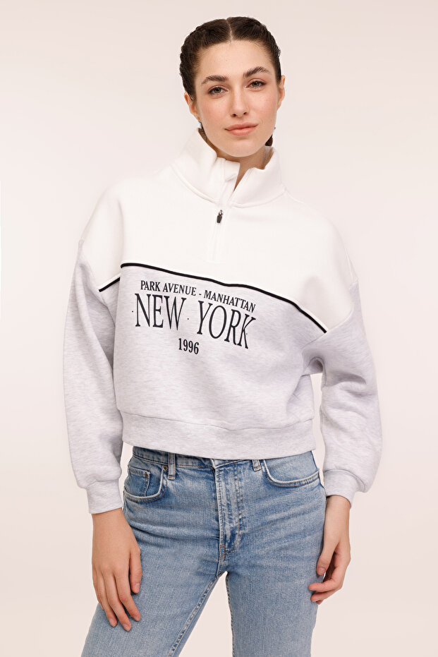 Wl Alanis 16Bt139 4Pr Gray Women's Sweatshirt