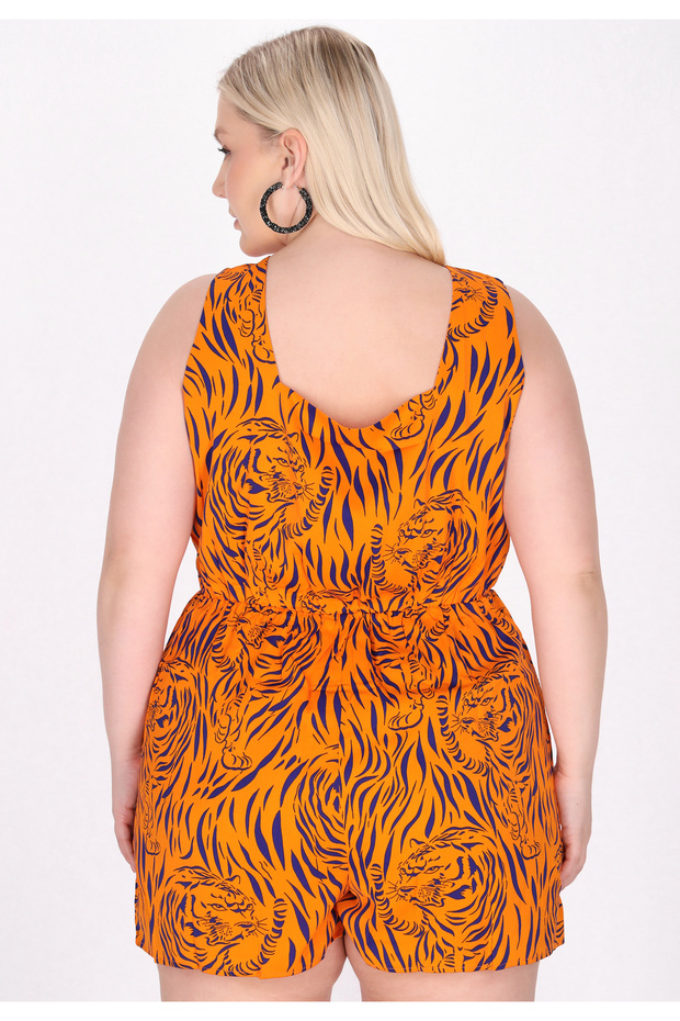 Plus Size Jumpsuit - 4