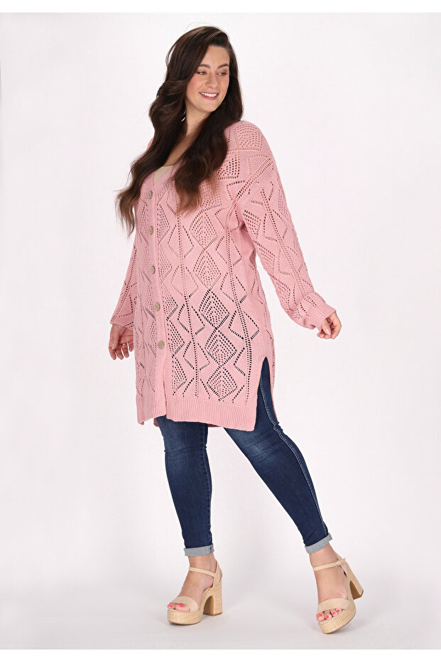 Cardigan Marime Plus - 1