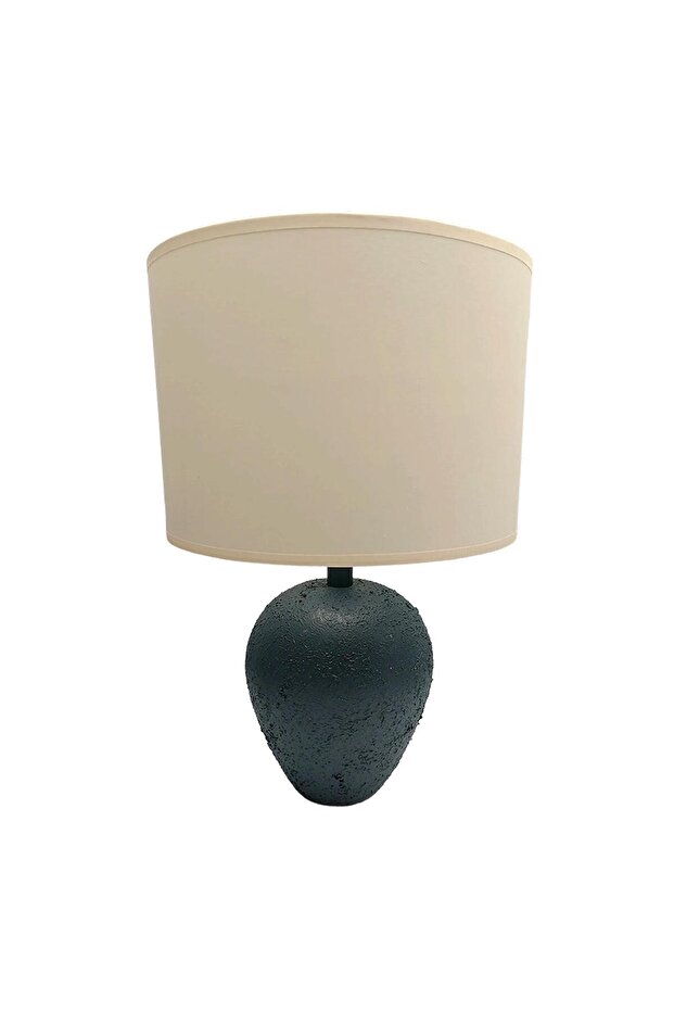 Minimal Polyester Abajur Antrasit - 1