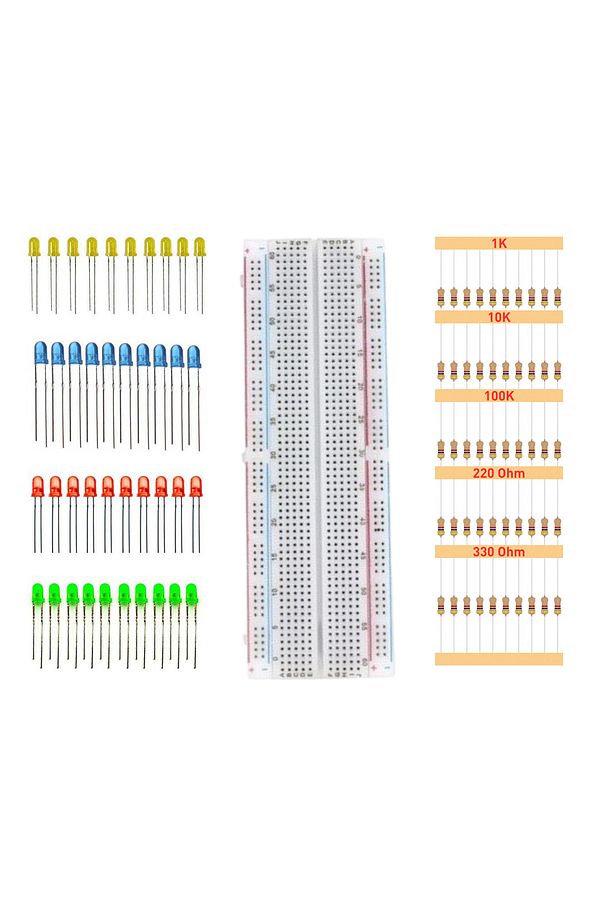 Arduino Set 39 Parça 185 Adet Süper Başlangıç Seti ( Malzeme Kutulu ) - 4