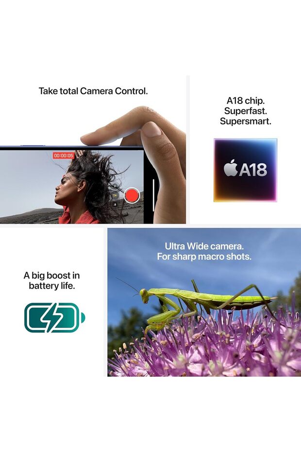 iPhone 16 256 GB White (UAE Version) - 5