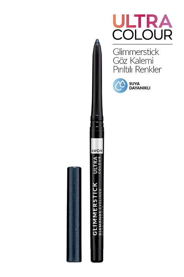 Glimmerstick Pırıltılı Renkler Asansörlü Göz Kalemi Smokey D - 1
