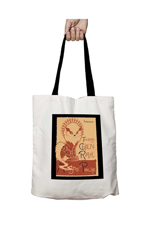 Black Handle Tournee Du Chien Arcanine Pokemon D Washable School Shoulder Bag