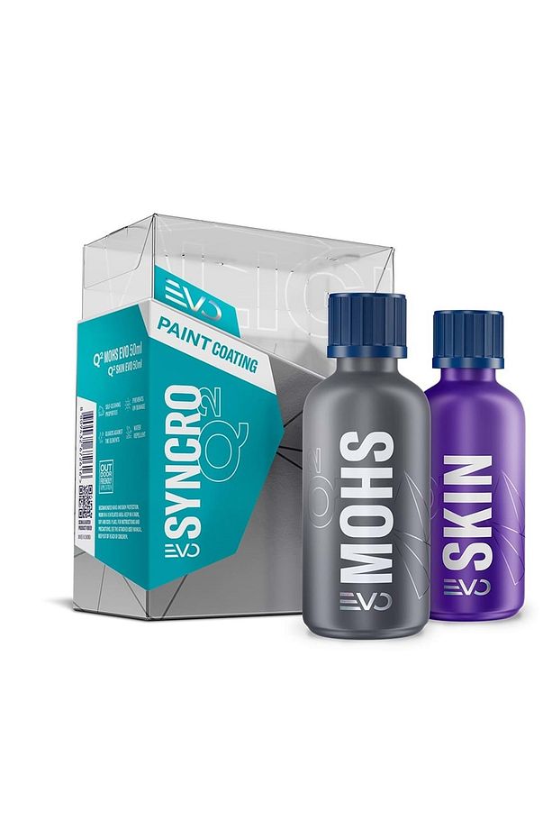 Gyeon Q² Syncro Evo Light Box Çift Katman Seramik Kaplama - 50 ml 50 ml - 9h Oto Boya Koruma - 1