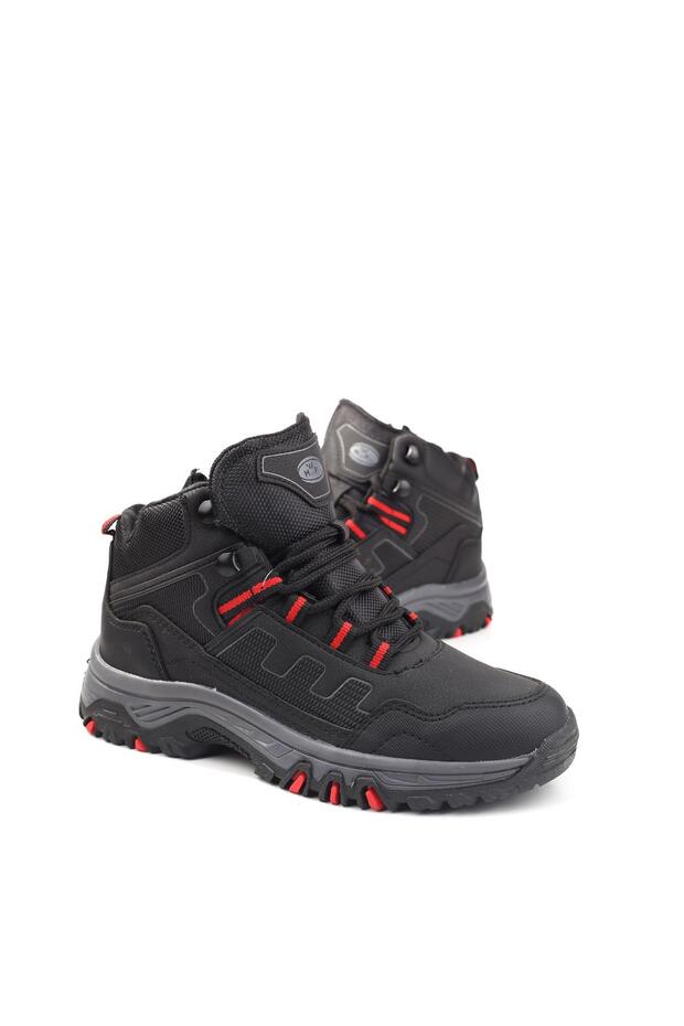 888 Furry Non-Slip Sole Boy's Outdoor Boots