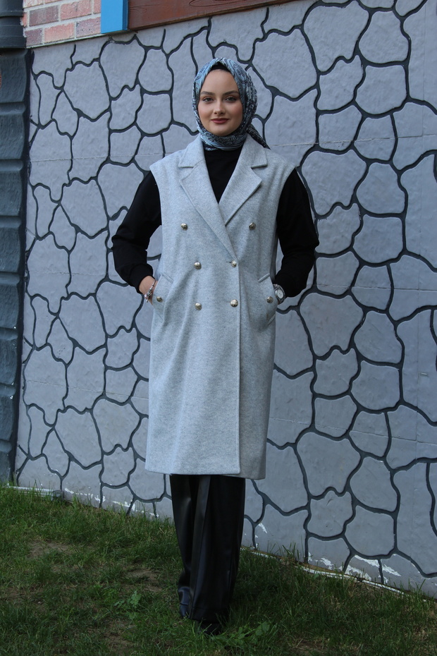 LEVİDOR KAŞE YELEK - 2