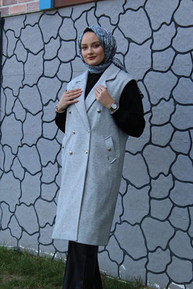 LEVİDOR KAŞE YELEK - 1