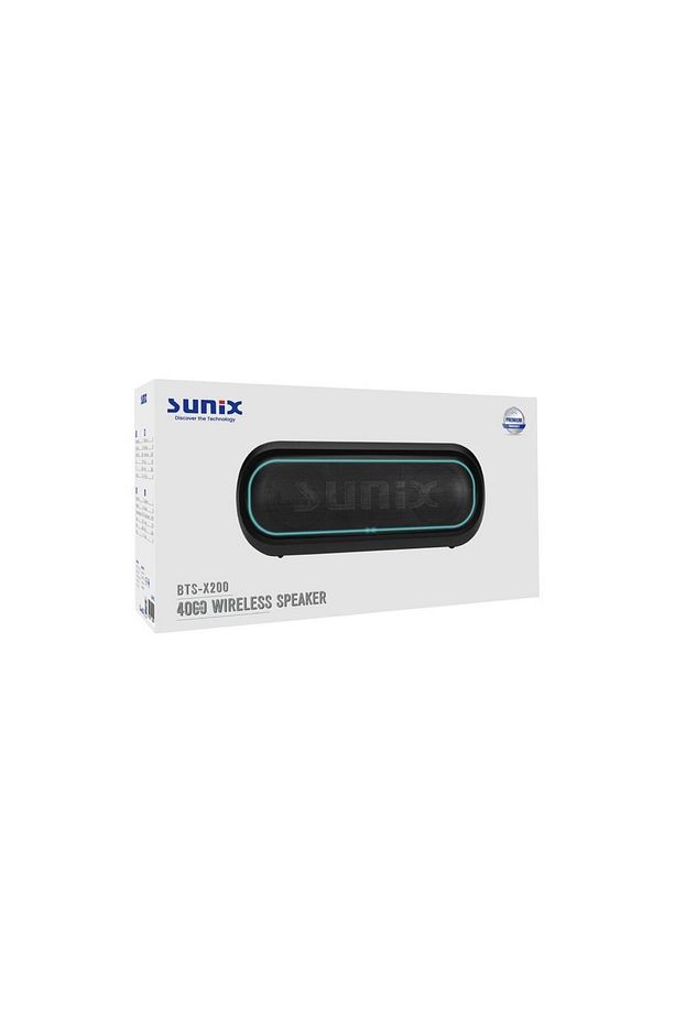 4000 Mah 50w Bluetooth Hoparlör Mavi Bts-x200 - 4