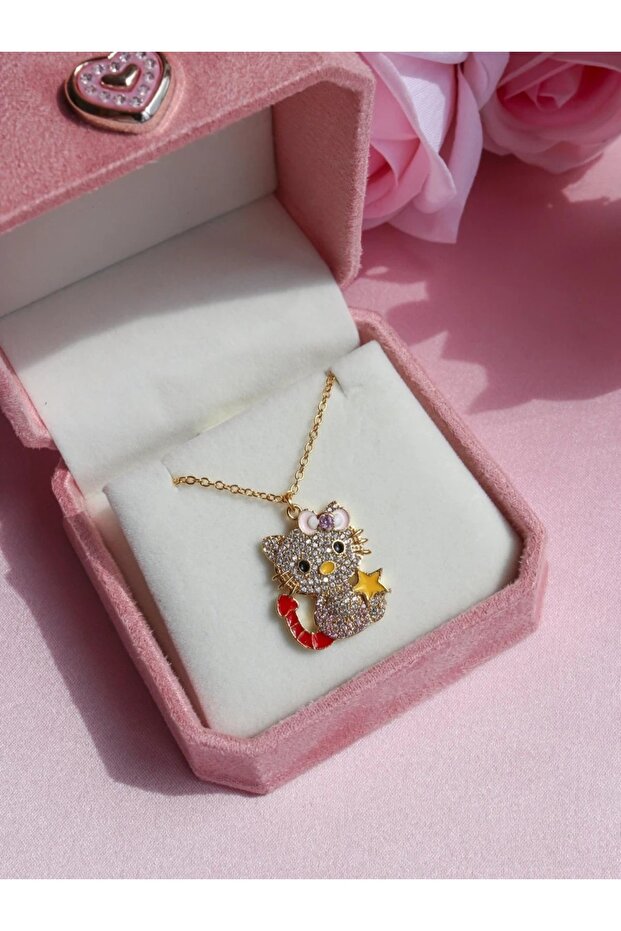 Hello Kitty Zodiac Necklace-Sculpture Scorpio
