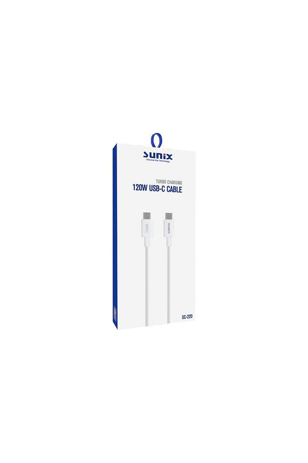 120w Turbo Usb-c Hızlı Şarj Ve Data Kablosu Sc-220 - 2