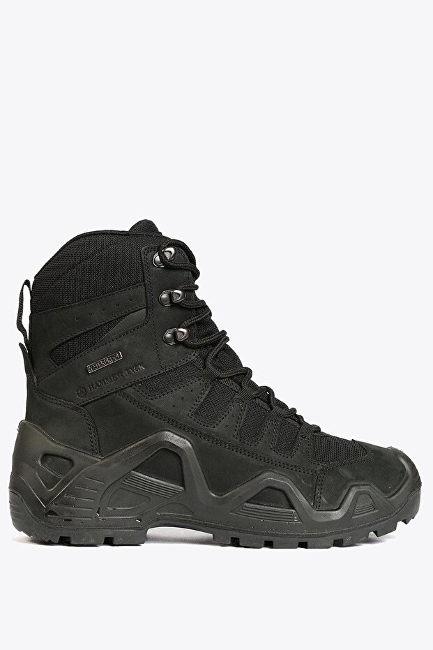 Sabra Genuine Leather Black Men's Attack Boots 1000-23010