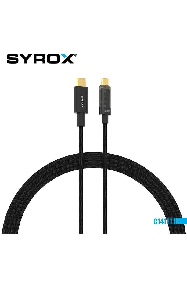 C141TT Type-C To Type-C 100W 20V 5A Data & Şarj Kablosu - 2