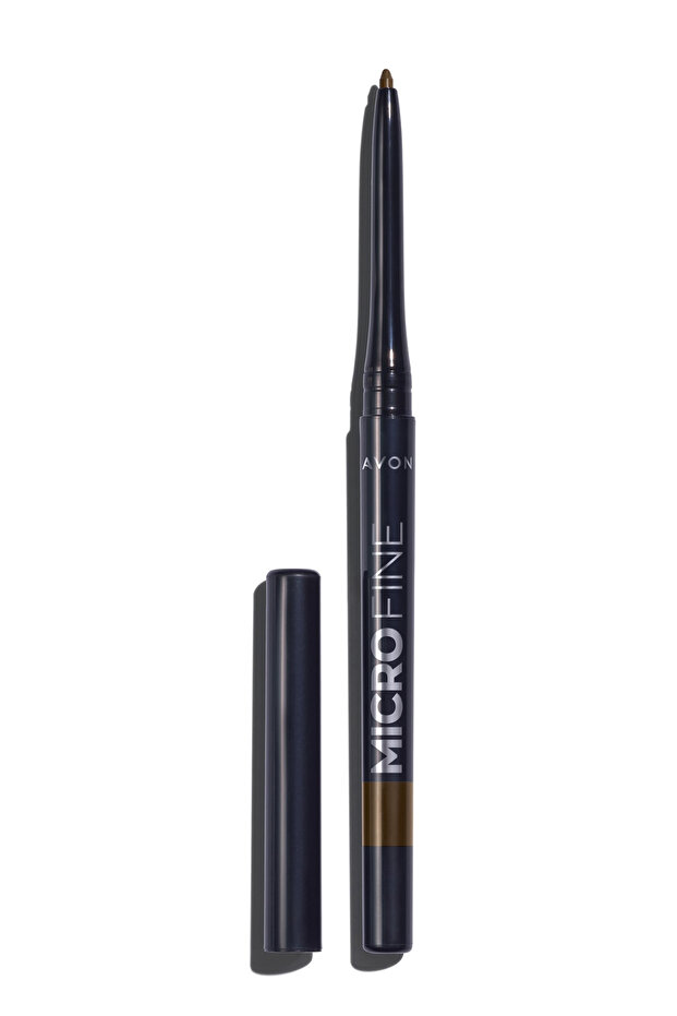 Micro Fine 2mm Tip Flip Open Eyebrow Pencil Brunette