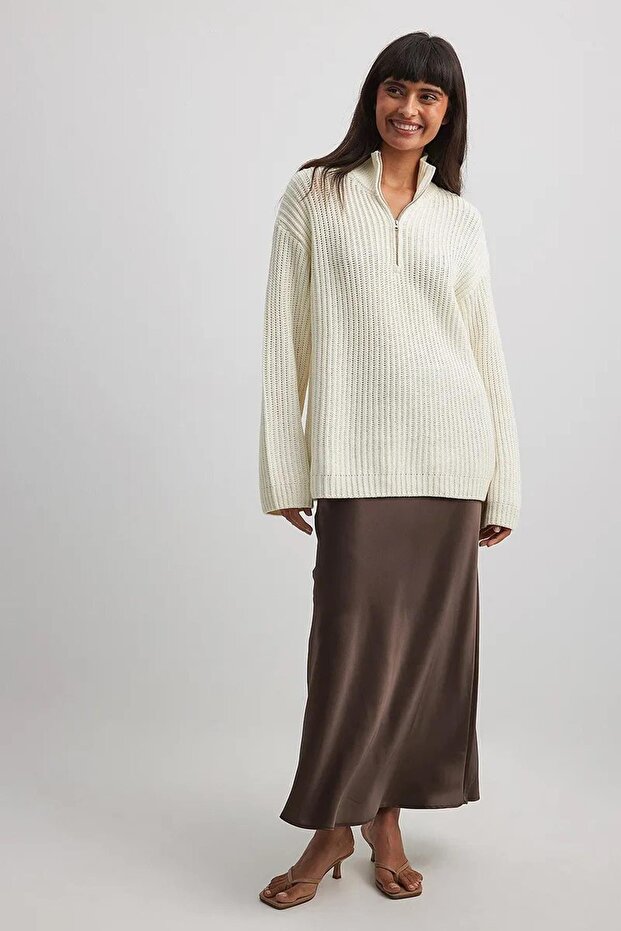 Guler cu fermoar basic Pulover MG1960 - 4