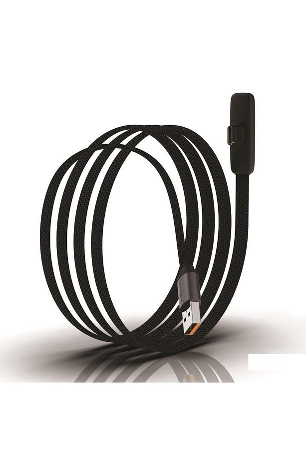 C131AT 3.0A USB To Type-C 90 Derecelik Hasir Hızlı Şarj & Data Kablosu - 2