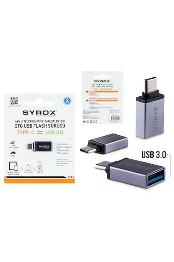 Dt13 Usb Den Type-c Dönüştürücü Veri Transferi (ANDROİD SİSTEMLİ) - 1