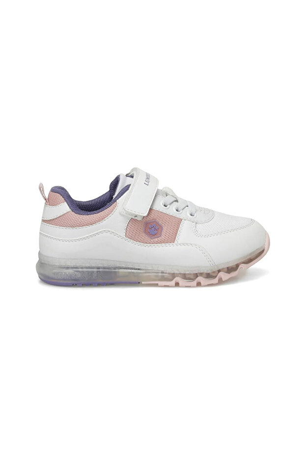 Cap Mesh Girl's White Sneakers
