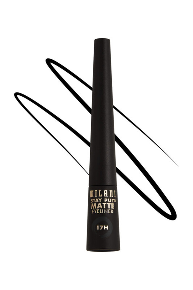 Stay Put Matte Liquid Eyeliner - 110 Black Matte Black | Eyeliners Long Lasting Beauty Makeup