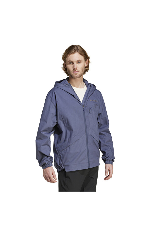 Xpl Wind Men's Navy Blue Coat Im8242