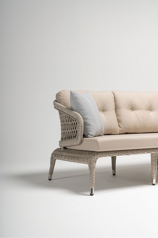 Zambak Rattan Köşe Bahçe Takımı - 4