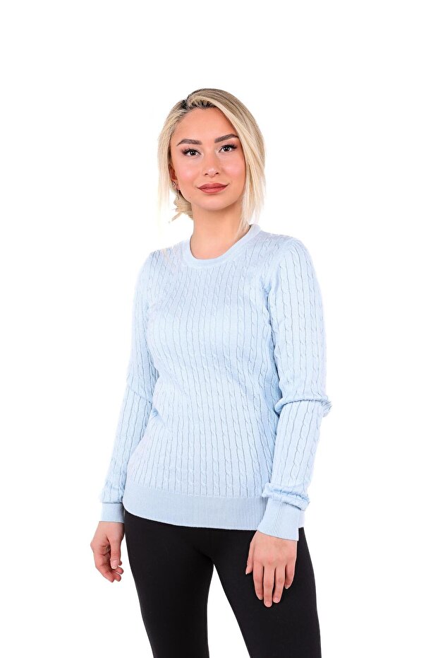 CREW GULER PĂR CREAȚĂ Pulover - 1