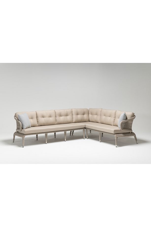 Zambak Rattan Köşe Bahçe Takımı - 2