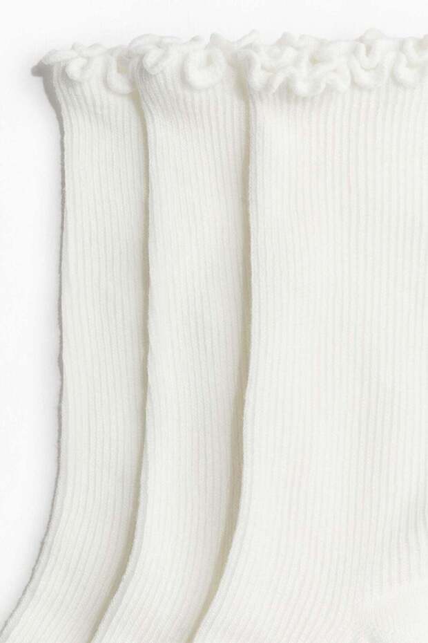 5-pack rib-knit socks - 2
