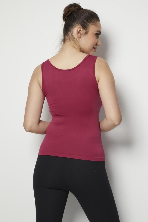 Kalın Askılı Seamless Atlet - 6