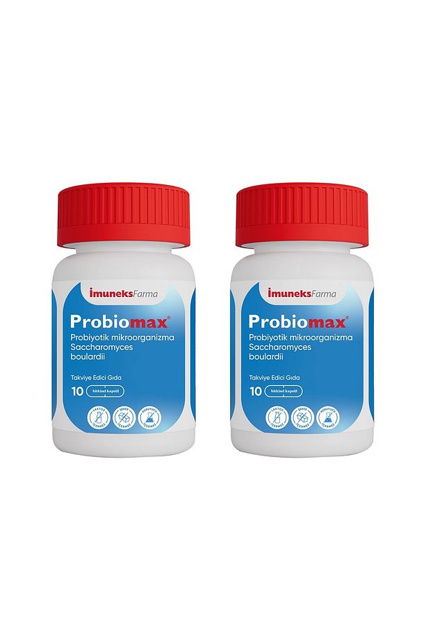 Probiomax ® Probiyotik mikroorganizma İçeren Kapsül Takviye Edici Gıda 10 Kapsül x 2 Adet - 1