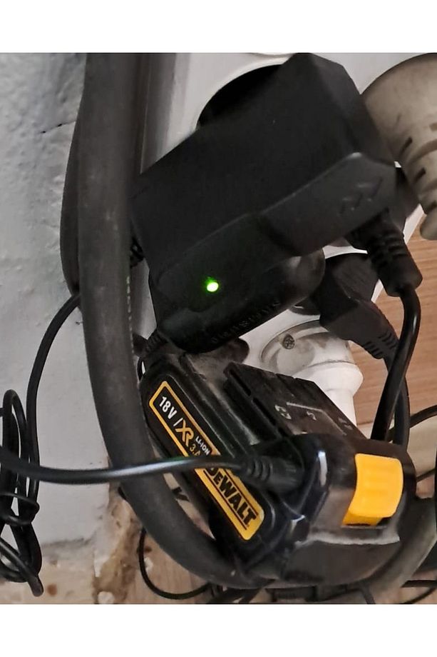 Şarjlı Matkap Için Şarj Adaptörü 24v 20v 18v 16.8v 14v Ve 12 Volt Li-on Pil Şarj Üniversal - 5