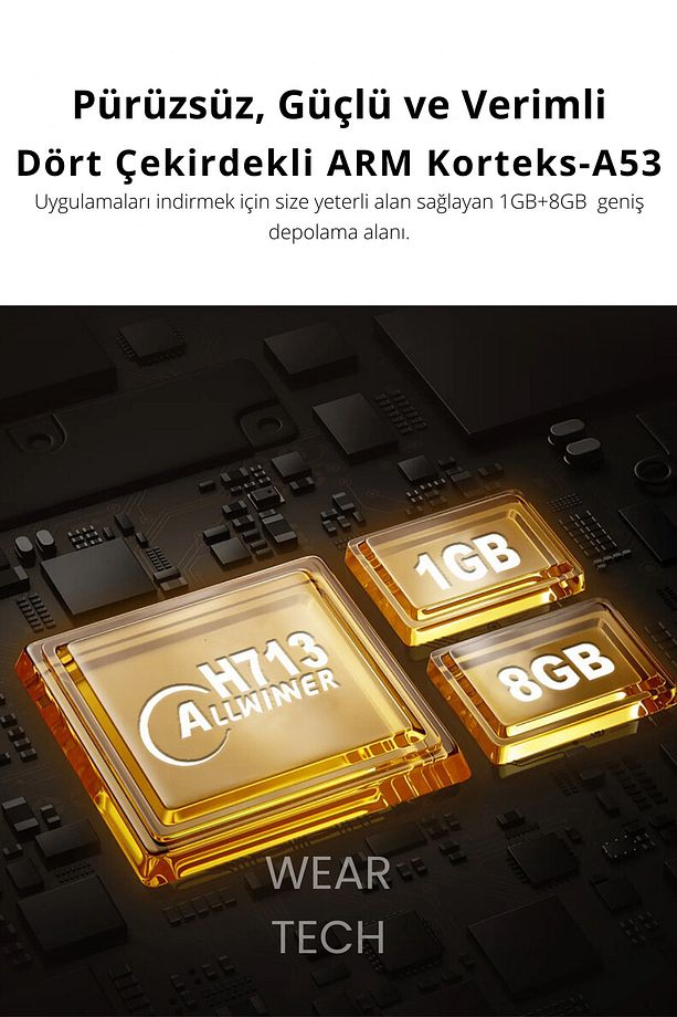 K2 Bataryalı Taşınabilir Projeksiyon Cihazı Ultra Hd Android Ev Projektörü Wifi,bluetooth,hdmı - 6