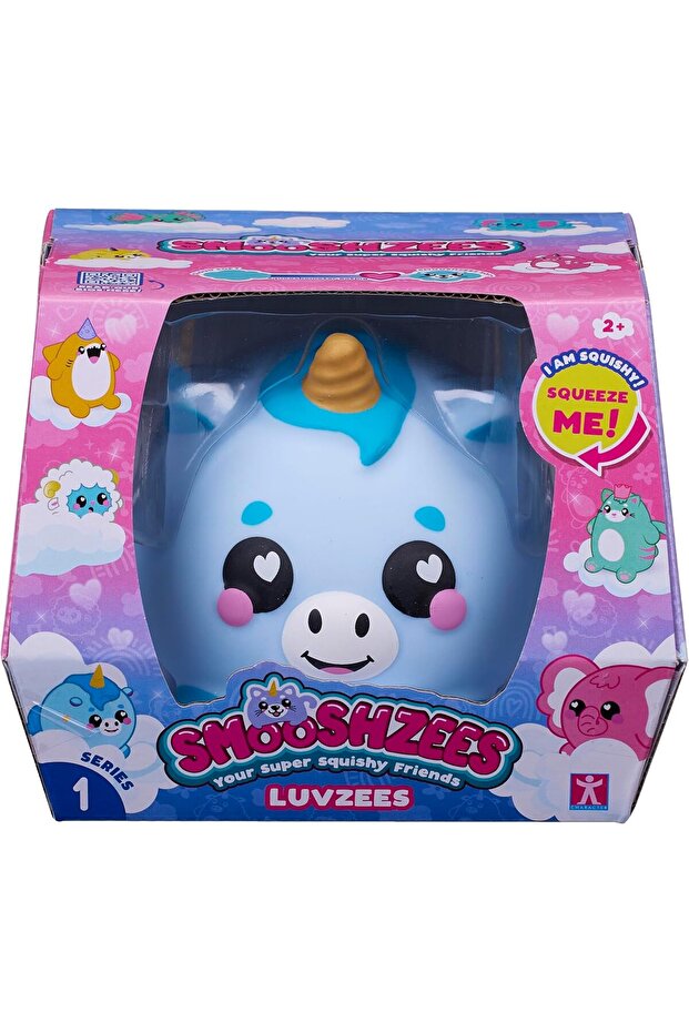 Luvzees, Boltz, Blue Unicorn, Collectable Characters, Supersoft, Cuddly and Squishy