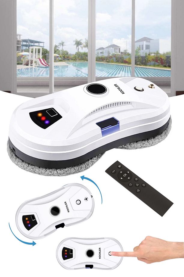 Akıllı Cam Silme Robotu - Vakumlu Cam Silme - Cam Temizleme Robotu - 6