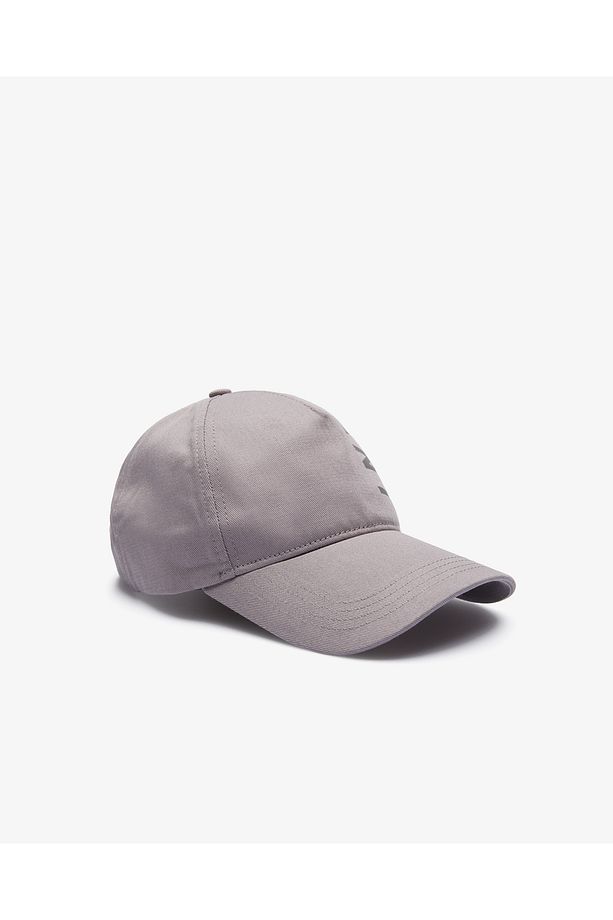Unisex Gri Logolu Şapka - 1