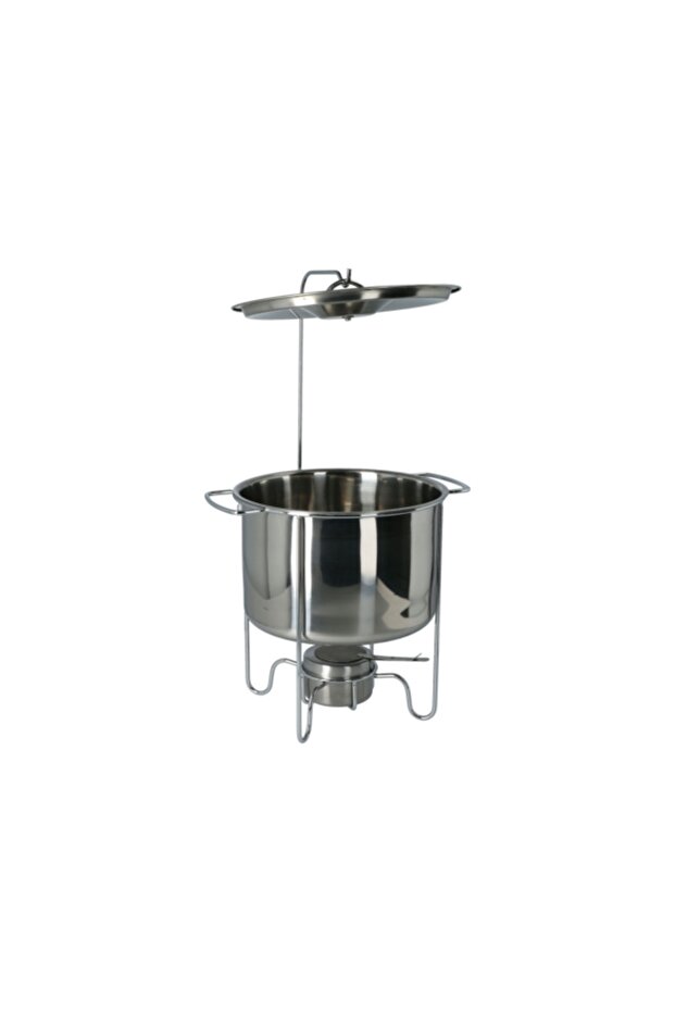 Rectangular Food Warmer with Stand and Burner 4.5 Liter