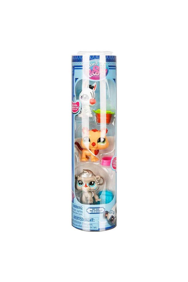 Littlest Pet Shop Minişler 3'lü Figür Seti S2 S00000621 Zebra  Aslan  Maymun - 3